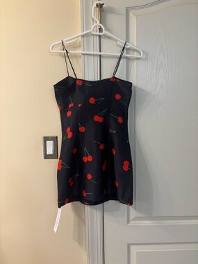 Réalisation Par Navy Cherry Slip Dress